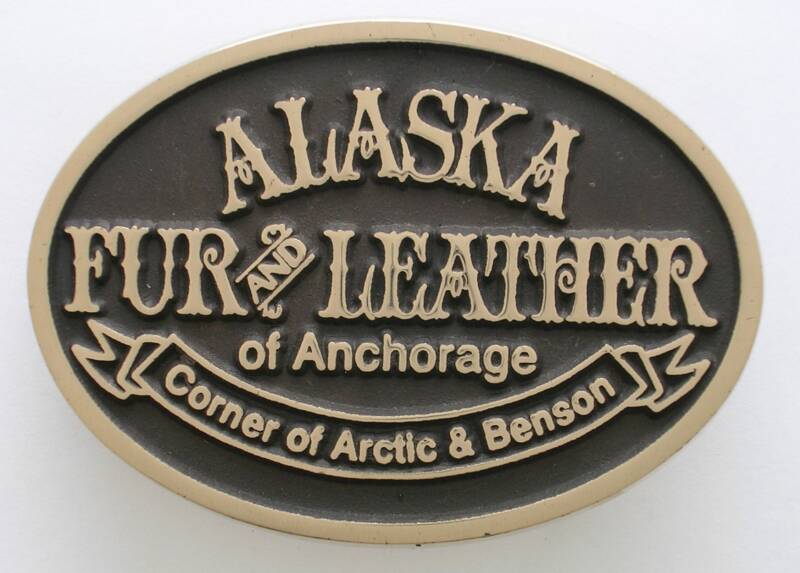 Alaska Fur and Leather Buckle