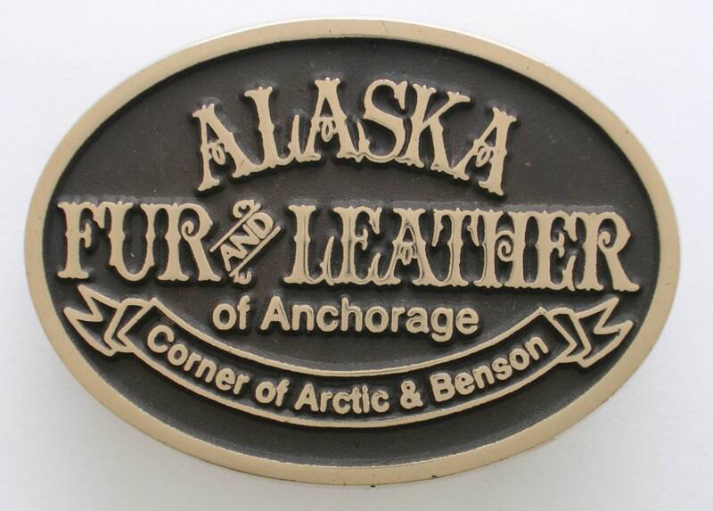 Alaska Fur and Leather Buckle