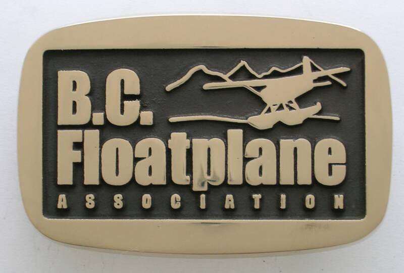 BC Floatplane Association Buckle