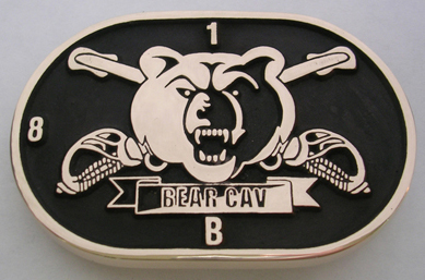 Bear Cav Belt Buckle