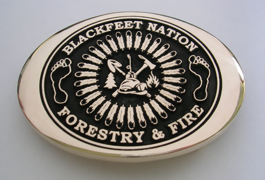Forestry and Fire Buckle