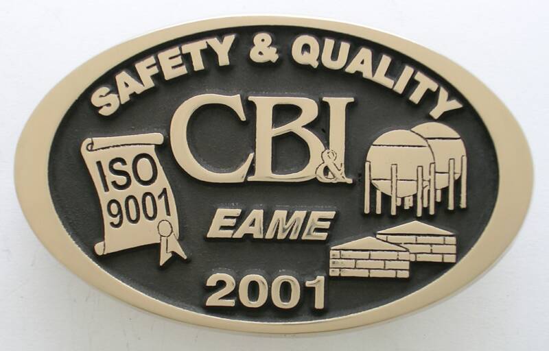 CB&I Belt Buckle