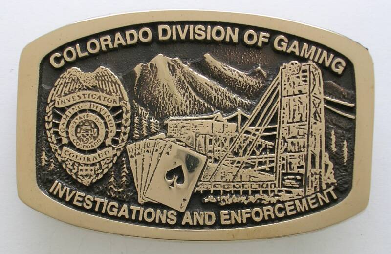 Colorado Gaming Buckle