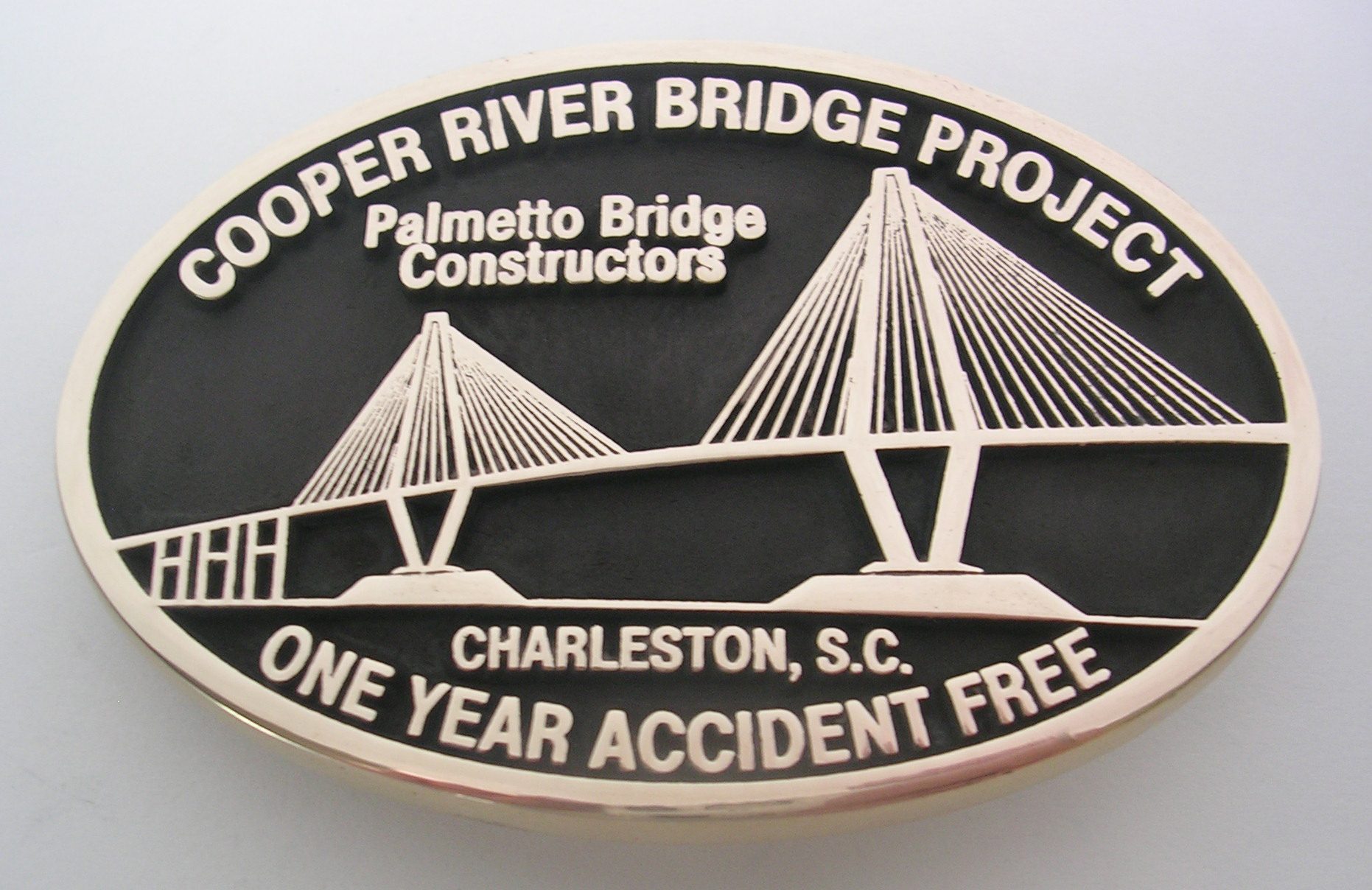 Cooper River Bridge Project Buckle