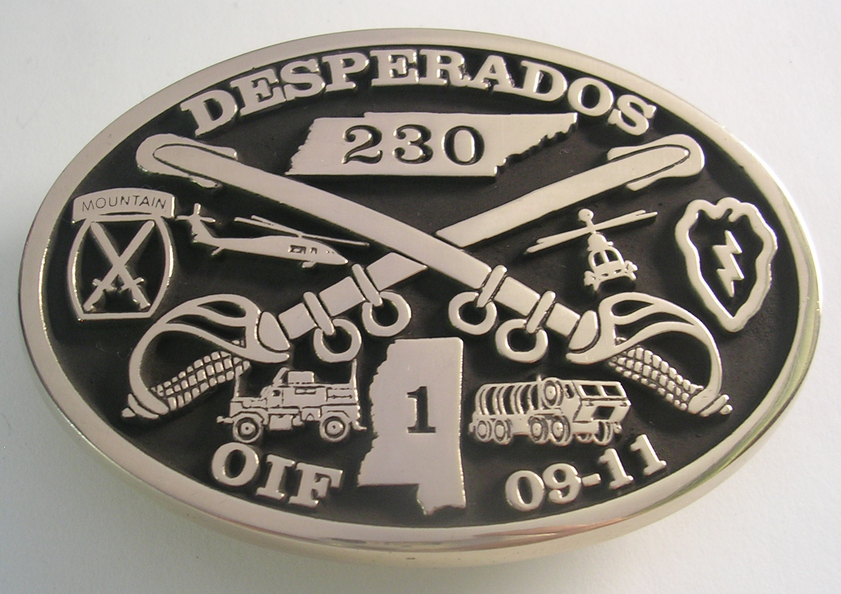 Desperados Belt Buckle