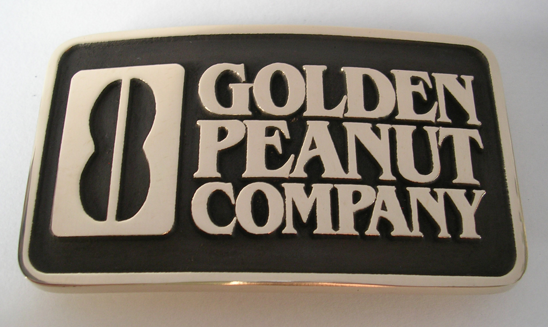 Golden Peanut Company Belt Buckle