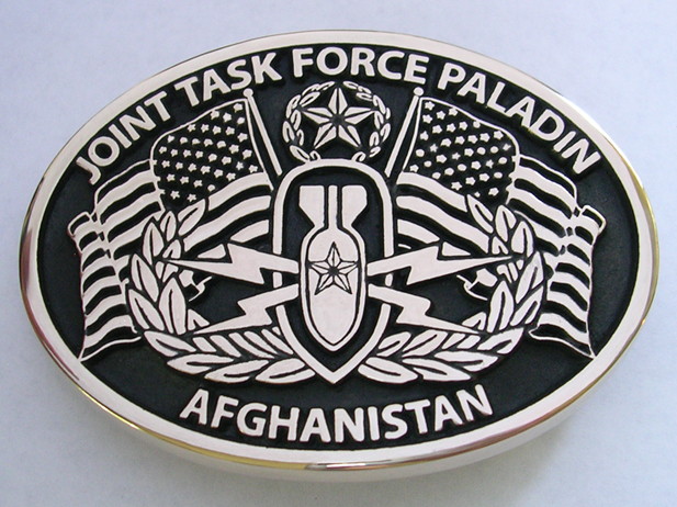 Joint Task Force Paladin Belt Buckle
