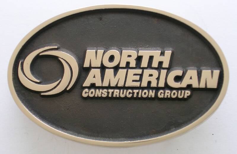 North American Construction Group Belt Buckle