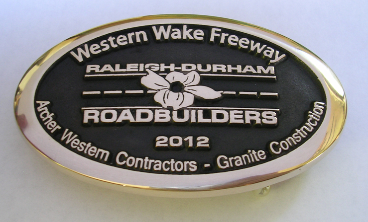 Granite Construction Belt Buckle