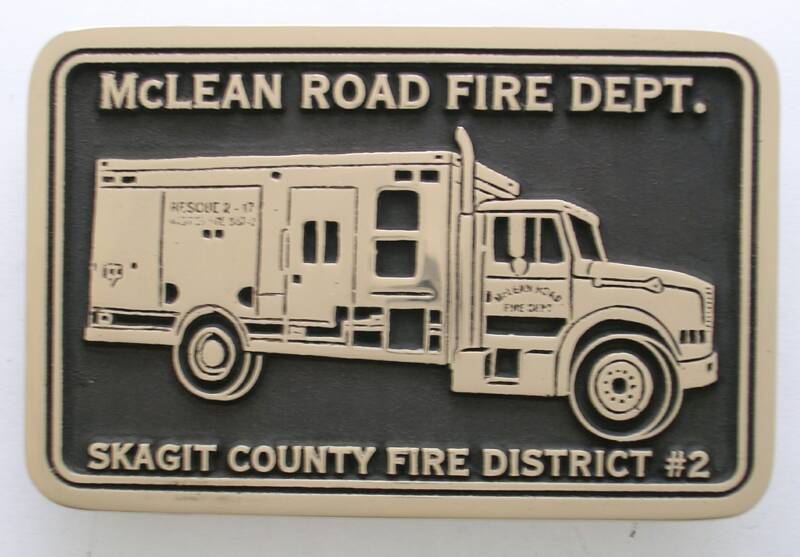 Skagit County Fire Buckle