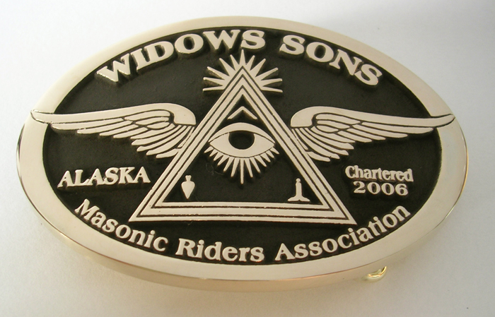 Widows Sons MC Buckle