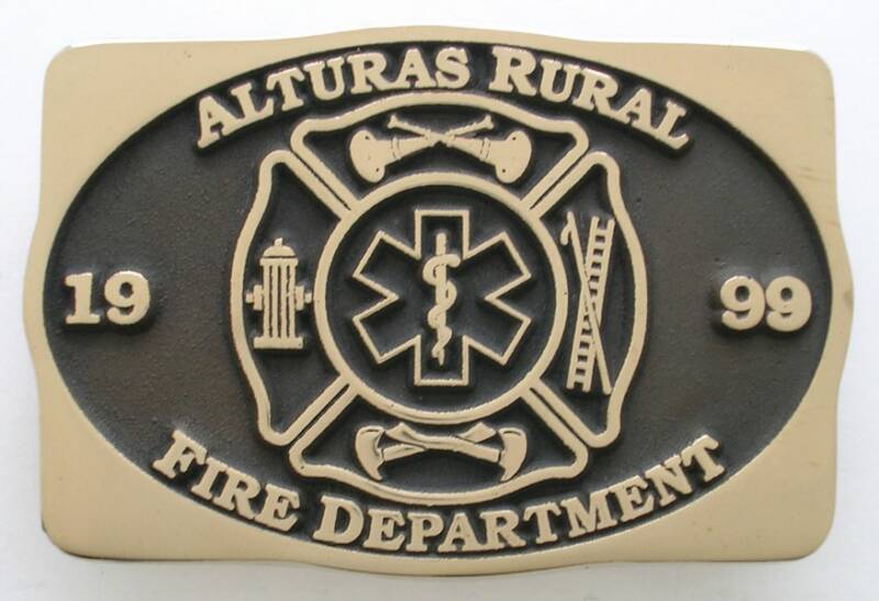 Fire Department Buckle