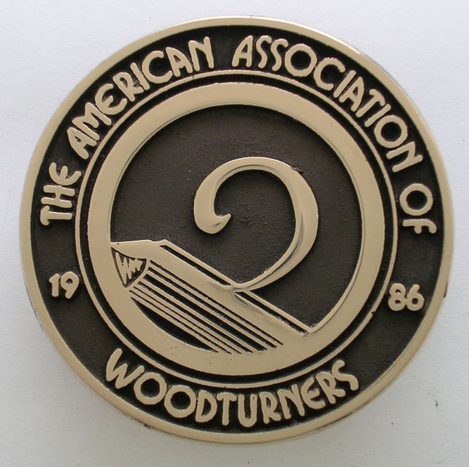 American Association of Woodturniers Buckle