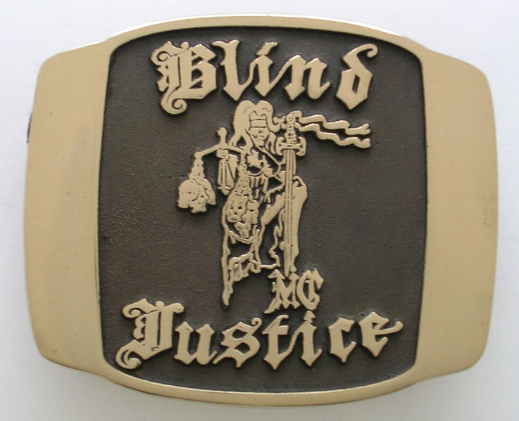 Blind Justice Buckle