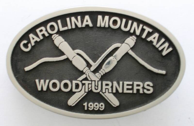 Carolina Mountain Woodturners Custom Belt Buckle