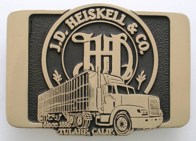 J.D. Heiskell Trucking Buckle