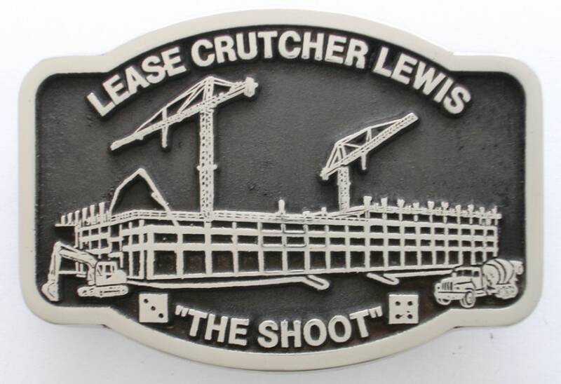 Lease Crutcher Lewis Belt Buckle