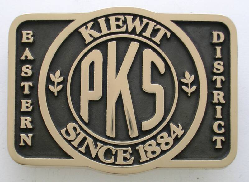 PKS Kiewit Belt Buckle